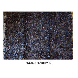 Modern floor rugs Leather Shag Area Carpet Anti-slip fluffy rugs online AU rugs14-8 - KANDM PARSE LEATHER SHOP