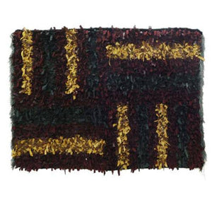 Modern floor rugs Leather Shag Area Carpet Anti-slip fluffy rugs online AU rugs14-83 - KANDM PARSE LEATHER SHOP