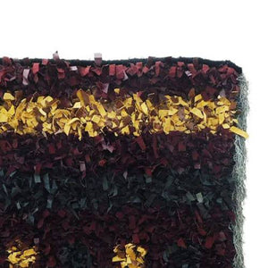 Modern floor rugs Leather Shag Area Carpet Anti-slip fluffy rugs online AU rugs14-83 - KANDM PARSE LEATHER SHOP