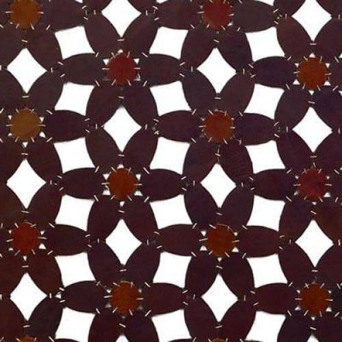 Modern floor rugs patchwork cow leather rug Bohemian new rugs online AU rugs 10-110 - KANDM PARSE LEATHER SHOP