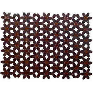 Modern floor rugs patchwork cow leather rug Bohemian new rugs online AU rugs 10-110 - KANDM PARSE LEATHER SHOP