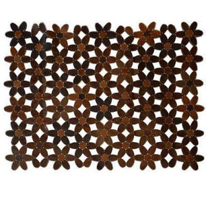 Modern floor rugs patchwork cow leather rug Bohemian new rugs online AU Rugs 10-66 - KANDM PARSE LEATHER SHOP