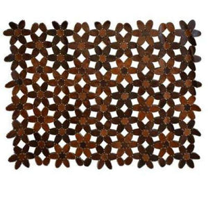 Modern floor rugs patchwork cow leather rug Bohemian new rugs online AU Rugs 10-68 - KANDM PARSE LEATHER SHOP