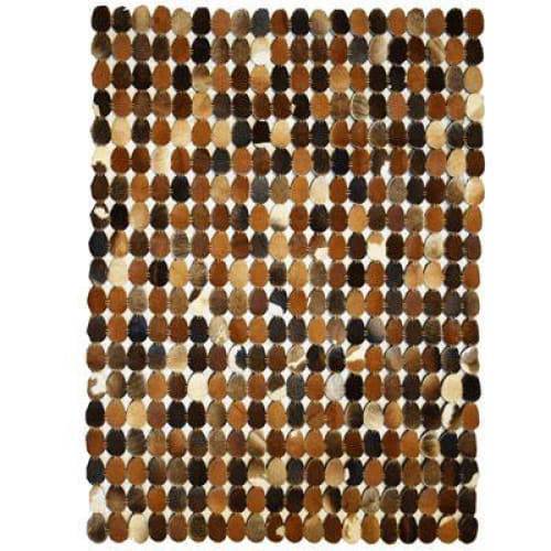 Modern floor rugs patchwork cow leather rug Bohemian new rugs online AU rugs 10-72 - KANDM PARSE LEATHER SHOP