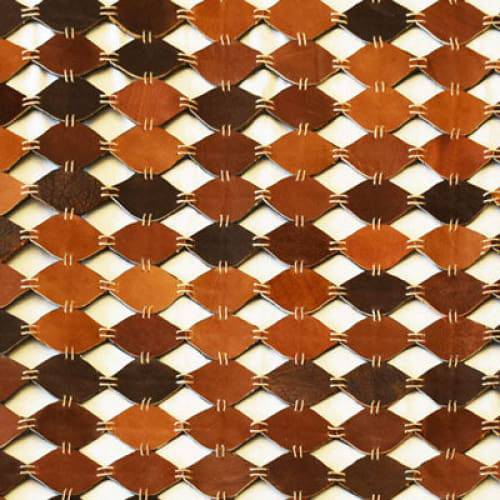 Modern floor rugs patchwork cow leather rug Bohemian new rugs online AU Rugs 7-103 - KANDM PARSE LEATHER SHOP