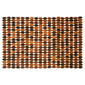 Modern floor rugs patchwork cow leather rug Bohemian new rugs online AU Rugs 7-103 - KANDM PARSE LEATHER SHOP