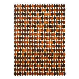 Modern floor rugs patchwork cow leather rug Bohemian new rugs online AU Rugs 7-103 - KANDM PARSE LEATHER SHOP
