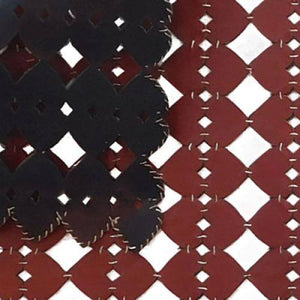 Modern floor rugs patchwork cow leather rug Bohemian new rugs online AU Rugs 7-192 - KANDM PARSE LEATHER SHOP