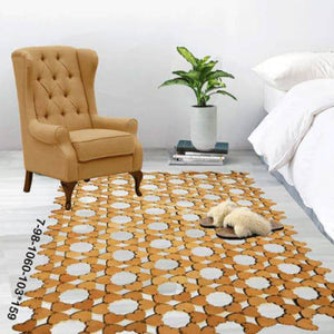Modern floor rugs patchwork cow leather rug Bohemian new rugs online AU Rugs 7-98 - KANDM PARSE LEATHER SHOP
