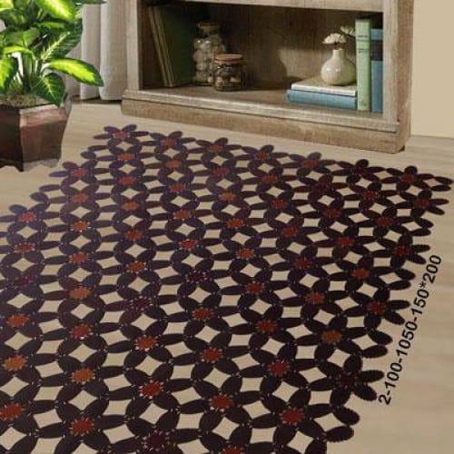 Modern floor rugs patchwork cowhide leather rug Bohemian new rugs online AU Rugs 2-100 - KANDM PARSE LEATHER SHOP