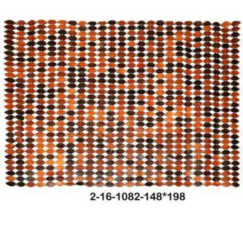 Modern floor rugs patchwork cowhide leather rug Bohemian new rugs online AU Rugs 2-16 - KANDM PARSE LEATHER SHOP