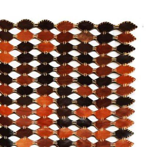 Modern floor rugs patchwork cowhide leather rug Bohemian new rugs online AU Rugs 2-28 - KANDM PARSE LEATHER SHOP