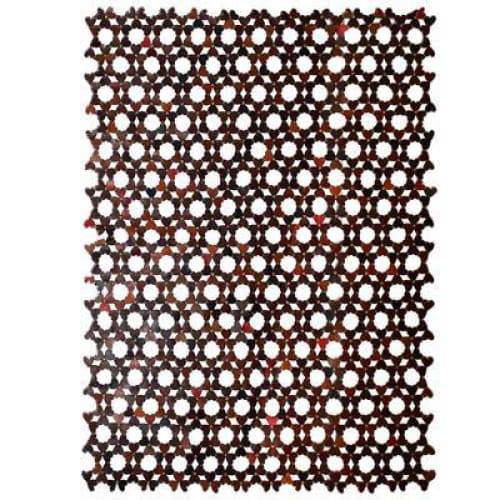 Modern floor rugs patchwork cowhide leather rug Bohemian new rugs online AU Rugs 2-33 - KANDM PARSE LEATHER SHOP