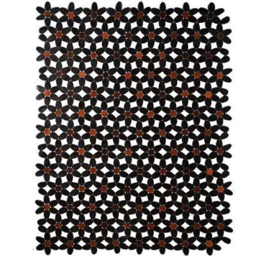 Modern floor rugs patchwork cowhide leather rug Bohemian new rugs online AU Rugs 2-36 - KANDM PARSE LEATHER SHOP