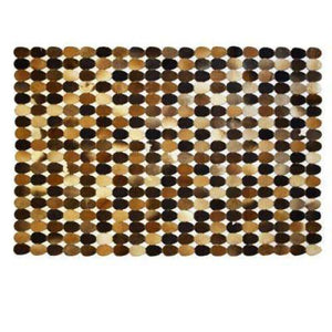 Modern floor rugs patchwork cowhide rug Bohemian new rugs online AU Rugs 10-56 - KANDM PARSE LEATHER SHOP