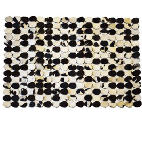 Modern floor rugs patchwork cowhide rug Bohemian new rugs online AU Rugs 7-118 - KANDM PARSE LEATHER SHOP