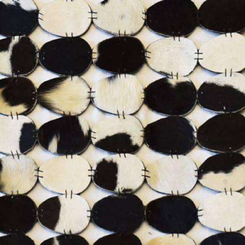 Modern floor rugs patchwork cowhide rug Bohemian new rugs online AU Rugs 7-118 - KANDM PARSE LEATHER SHOP