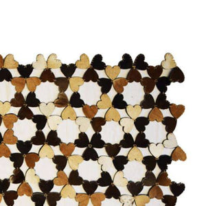 Modern floor rugs patchwork cowhide rug Bohemian new rugs online AU Rugs 7-157 - KANDM PARSE LEATHER SHOP