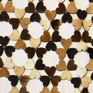 Modern floor rugs patchwork cowhide rug Bohemian new rugs online AU Rugs 7-157 - KANDM PARSE LEATHER SHOP