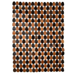 Modern floor rugs patchwork cowhide rug Bohemian new rugs online AU Rugs 7-158 - KANDM PARSE LEATHER SHOP