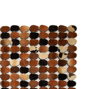 Modern floor rugs patchwork cowhide rug Bohemian new rugs online AU Rugs 7-160 - KANDM PARSE LEATHER SHOP