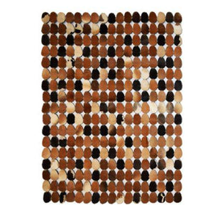 Modern floor rugs patchwork cowhide rug Bohemian new rugs online AU Rugs 7-160 - KANDM PARSE LEATHER SHOP