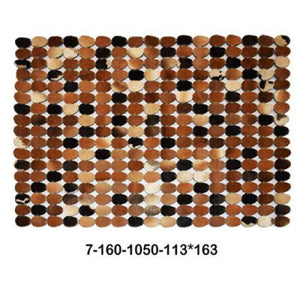 Modern floor rugs patchwork cowhide rug Bohemian new rugs online AU Rugs 7-160 - KANDM PARSE LEATHER SHOP