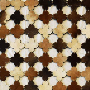 Modern floor rugs patchwork cowhide rug Bohemian new rugs online AU Rugs 7-91 - KANDM PARSE LEATHER SHOP