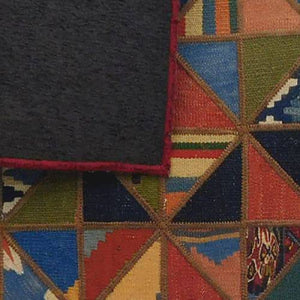 Modern floor rugs patchwork kilim rugs wool carpet natural rugs online AU Rugs 5-109 - KANDM PARSE LEATHER SHOP