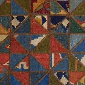 Modern floor rugs patchwork kilim rugs wool carpet natural rugs online AU Rugs 5-112 - KANDM PARSE LEATHER SHOP