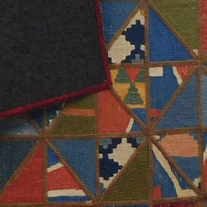 Modern floor rugs patchwork kilim rugs wool carpet natural rugs online AU Rugs 5-112 - KANDM PARSE LEATHER SHOP