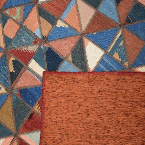 Modern floor rugs patchwork kilim rugs wool carpet natural rugs online AU Rugs 5-14 - KANDM PARSE LEATHER SHOP