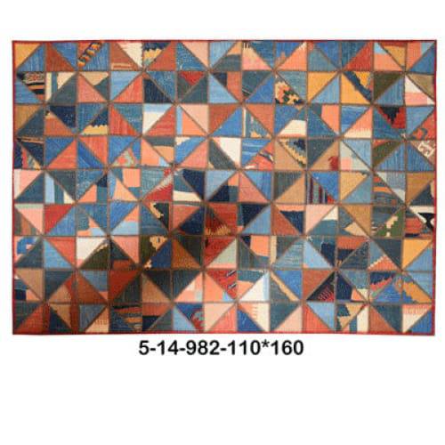 Modern floor rugs patchwork kilim rugs wool carpet natural rugs online AU Rugs 5-14 - KANDM PARSE LEATHER SHOP