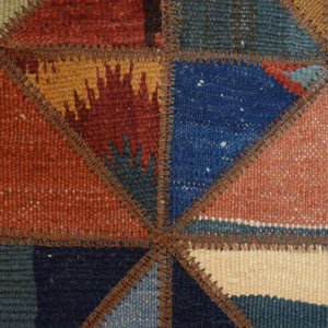 Modern floor rugs patchwork kilim rugs wool carpet natural rugs online AU Rugs 5-14 - KANDM PARSE LEATHER SHOP