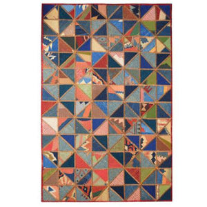 Modern floor rugs patchwork kilim rugs wool carpet natural rugs online AU Rugs 5-3 - KANDM PARSE LEATHER SHOP