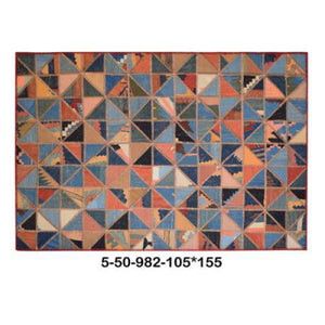 Modern floor rugs patchwork kilim rugs wool carpet natural rugs online AU Rugs 5-50 - KANDM PARSE LEATHER SHOP