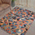 Modern floor rugs patchwork kilim rugs wool carpet natural rugs online AU Rugs 5-50 - KANDM PARSE LEATHER SHOP