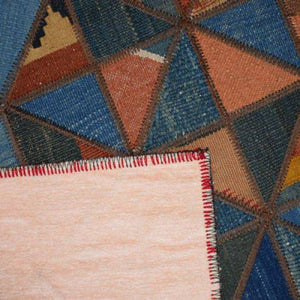 Modern floor rugs patchwork kilim rugs wool carpet natural rugs online AU Rugs 5-9 - KANDM PARSE LEATHER SHOP