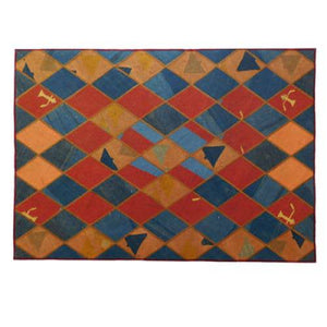 Modern floor rugs patchwork kilim rugs wool carpet natural rugs online AU Rugs 9-202 - KANDM PARSE LEATHER SHOP