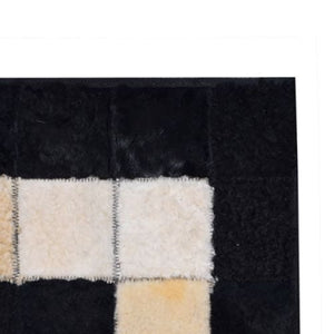 Modern floor rugs patchwork sheepskin rugs carpet fluffy 