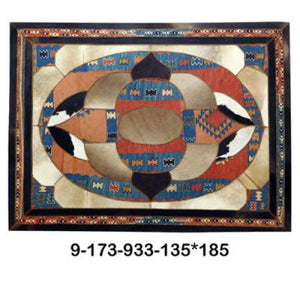 Modern rug floor rugs cowhide kilim rugs carpet patchwork rugs online AU Rugs 9-173 - KANDM PARSE LEATHER SHOP