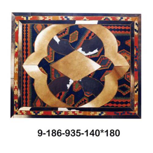 Modern rug floor rugs cowhide kilim rugs carpet patchwork rugs online AU Rugs 9-186 - KANDM PARSE LEATHER SHOP