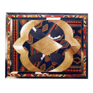 Modern rug floor rugs cowhide kilim rugs carpet patchwork rugs online AU Rugs 9-186 - KANDM PARSE LEATHER SHOP