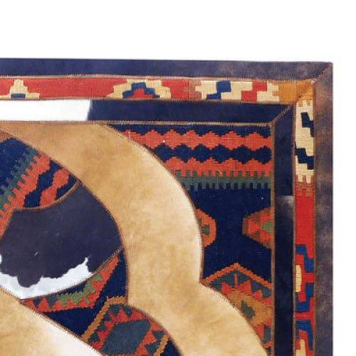 Modern rug floor rugs cowhide kilim rugs carpet patchwork rugs online AU Rugs 9-186 - KANDM PARSE LEATHER SHOP