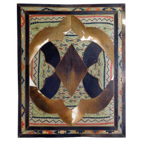 Modern rug floor rugs cowhide kilim rugs carpet patchwork rugs online AU Rugs 9-195 - KANDM PARSE LEATHER SHOP