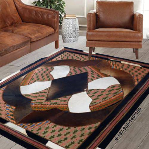 Modern rug floor rugs cowhide kilim rugs carpet patchwork rugs online AU Rugs 9-197 - KANDM PARSE LEATHER SHOP