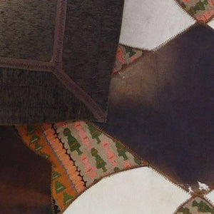 Modern rug floor rugs cowhide kilim rugs carpet patchwork rugs online AU Rugs 9-197 - KANDM PARSE LEATHER SHOP