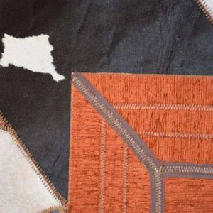 Modern rug floor rugs cowhide kilim rugs carpet patchwork rugs online AU Rugs 9-37 - KANDM PARSE LEATHER SHOP