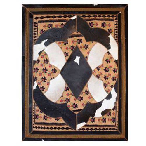 Modern rug floor rugs cowhide kilim rugs carpet patchwork rugs online AU Rugs 9-37 - KANDM PARSE LEATHER SHOP