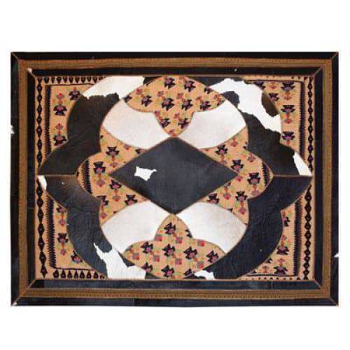 Modern rug floor rugs cowhide kilim rugs carpet patchwork rugs online AU Rugs 9-37 - KANDM PARSE LEATHER SHOP
